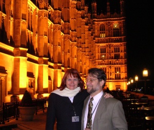 With international sanctions expert Richard Garfield at our Westminster seminar on Iraq